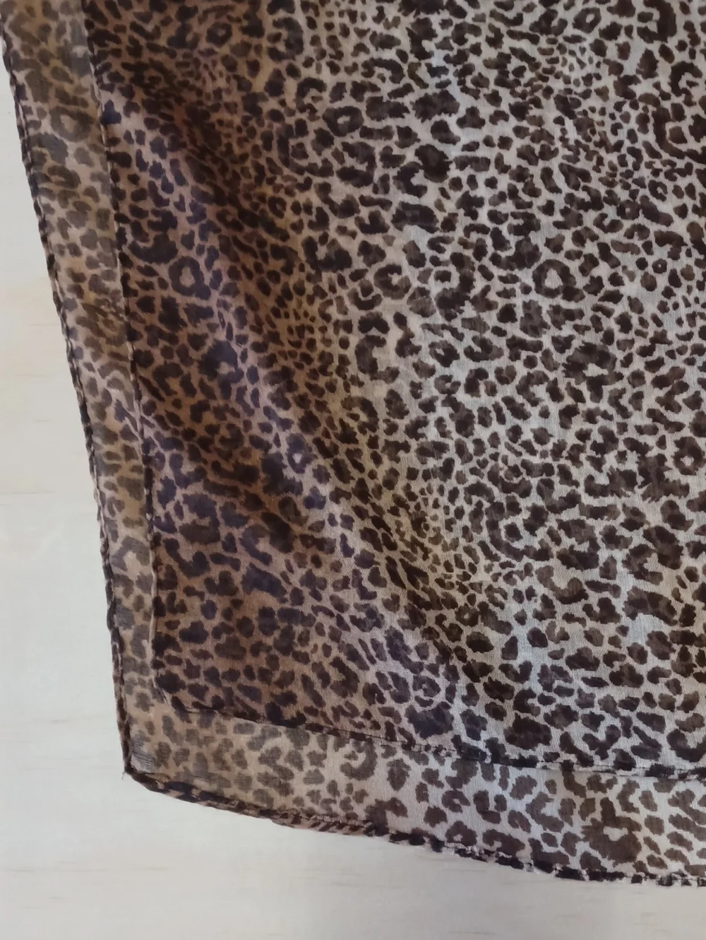 Oversized Leapord Cheetah Print Scarf Shawl Wrap 68×42 Oversized Animal Print